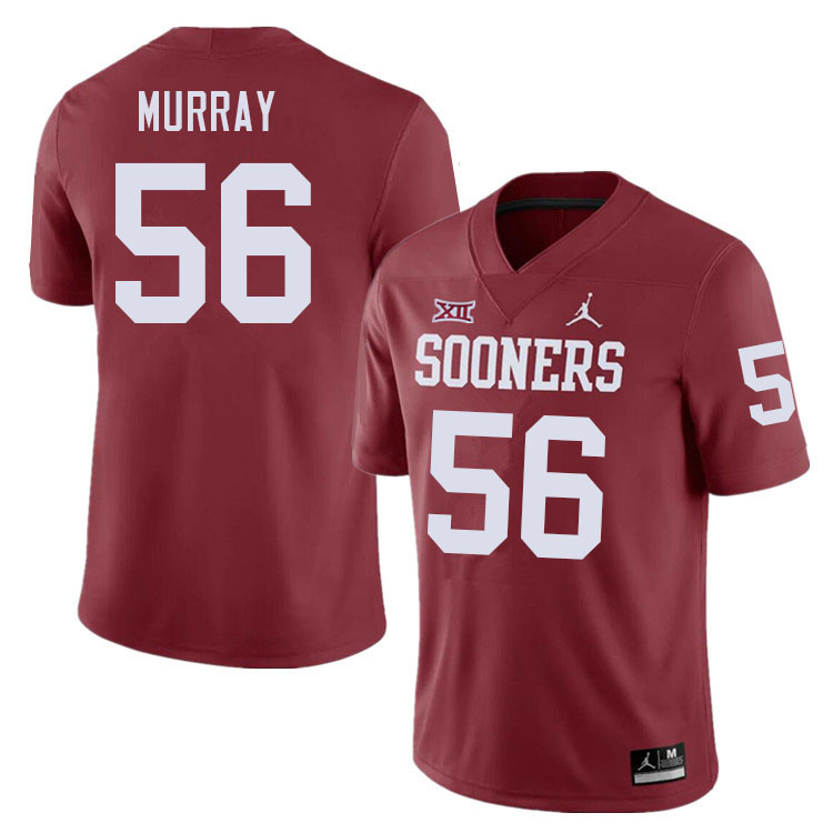 Oklahoma Sooners #56 Chris Murray College Football Jerseys Sale-Crimson